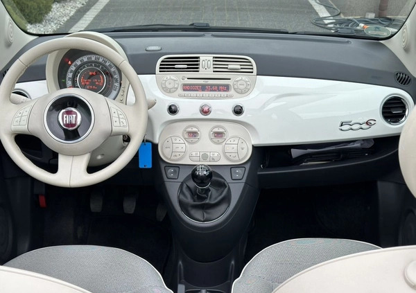 Fiat 500 cena 35900 przebieg: 107000, rok produkcji 2015 z Twardogóra małe 742